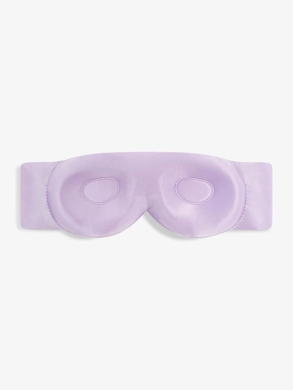 Set of (2) EUC Dore and Rose Aura 100% Mulberry Silk Sleep Masks in Ciel Violet